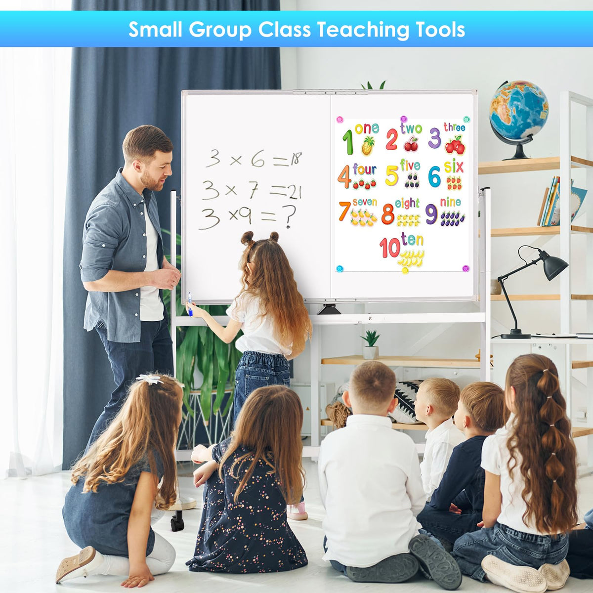 Maxtek Rolling Whiteboard 48 x 36