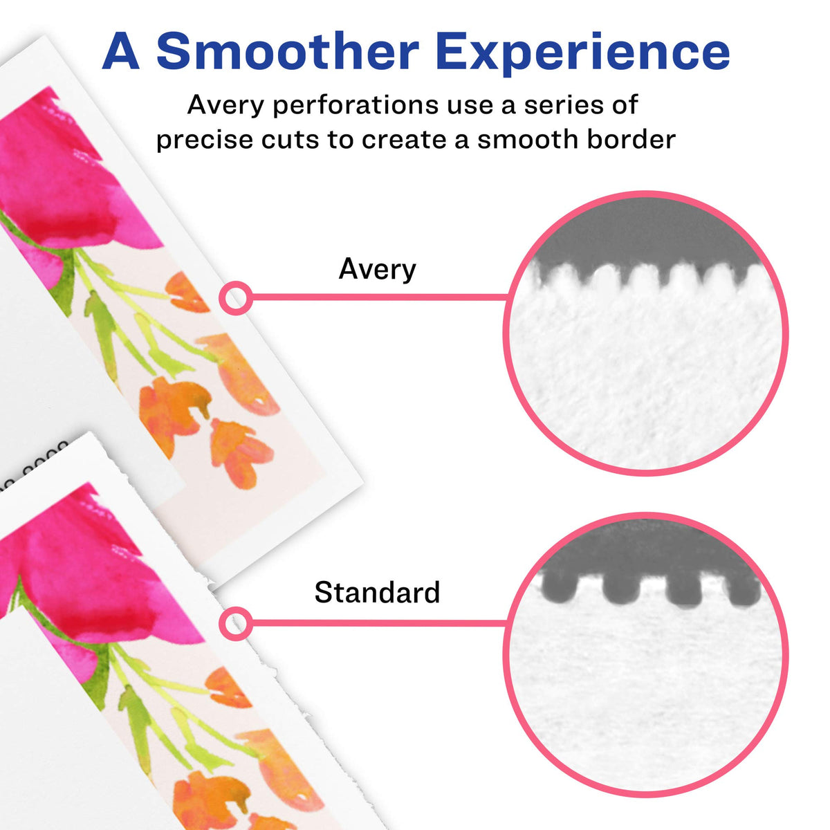 Avery Printable Business Cards with Sure Feed Technology, 2" x 3.5", White, 250 Blank Cards