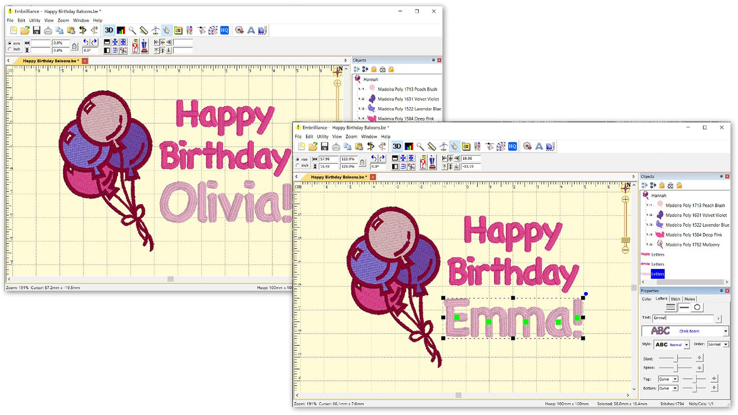 Embrilliance Essentials, Embroidery Software for Mac & PC