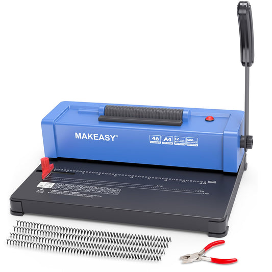 MAKEASY Spiral Binding Machine