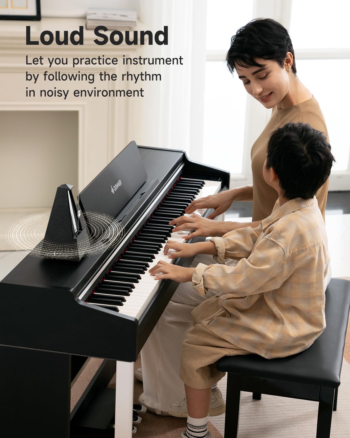Donner Mechanical Metronome for Piano Guitar Drum Violin Saxophone Musician