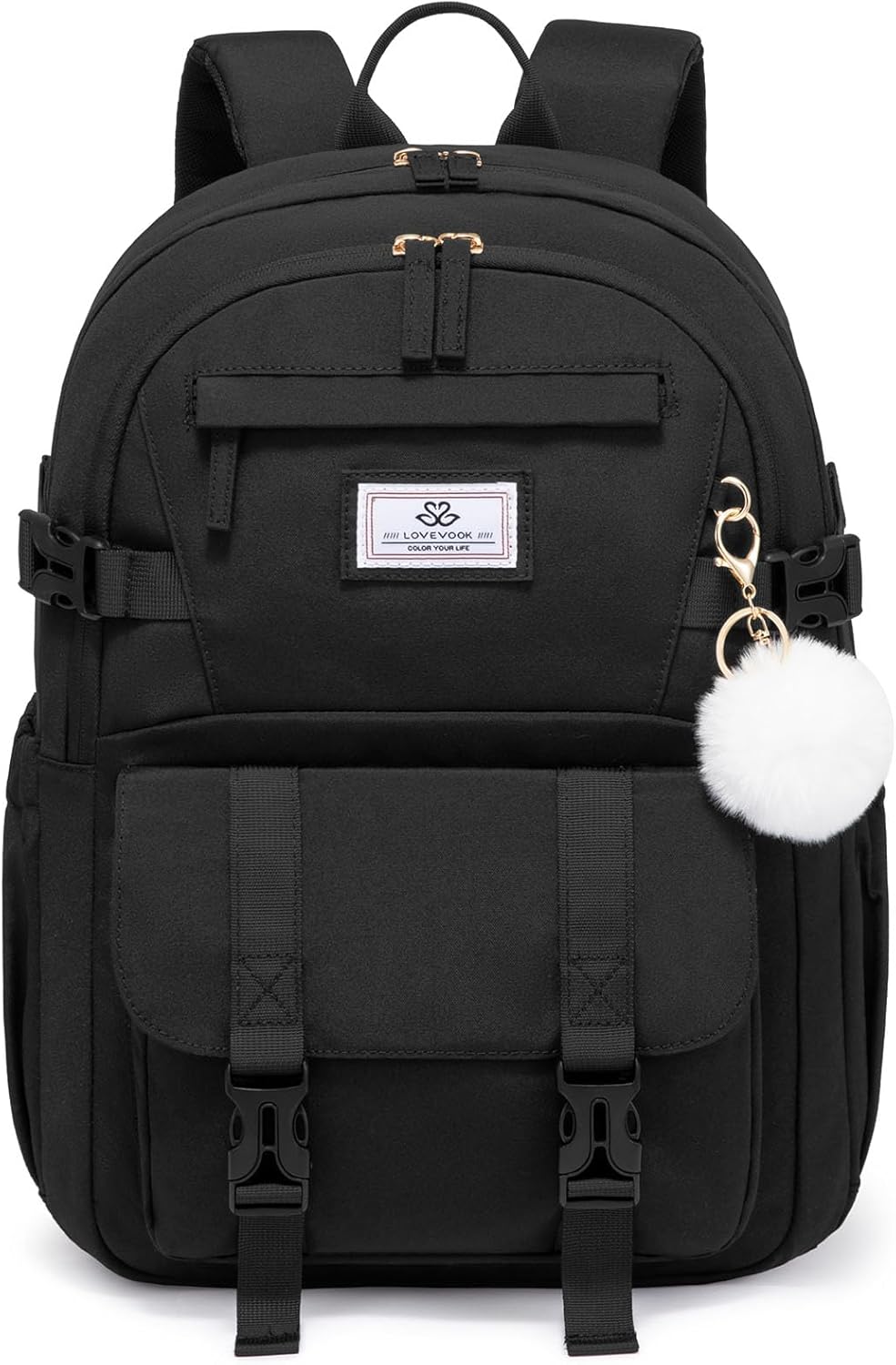 Aesthetic Backpack with Large Cup Holder