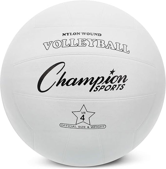 Champion Sports Rubber Volleyball, Official Size- PE