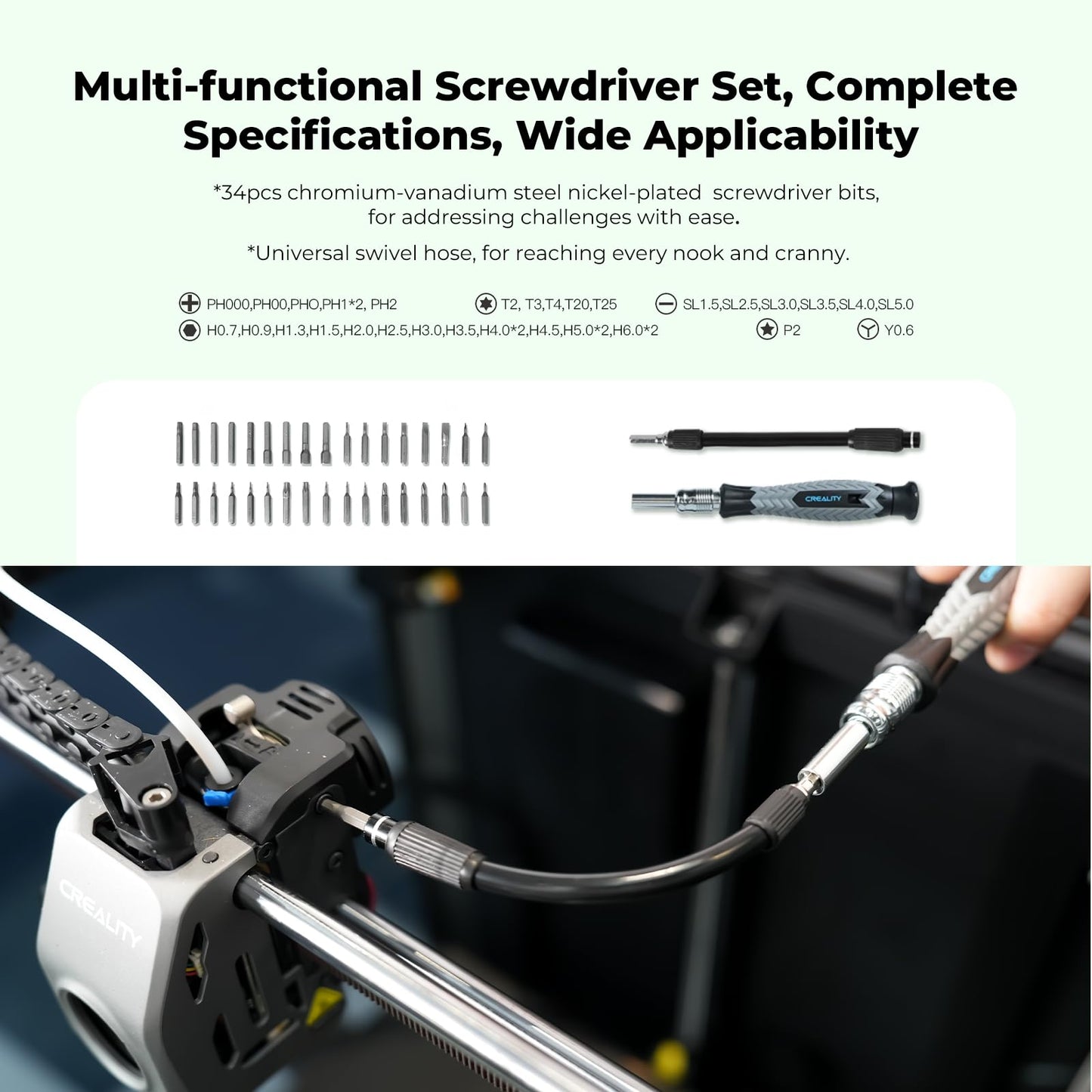 Creality 3D Printer Tool Kit, 74Pcs