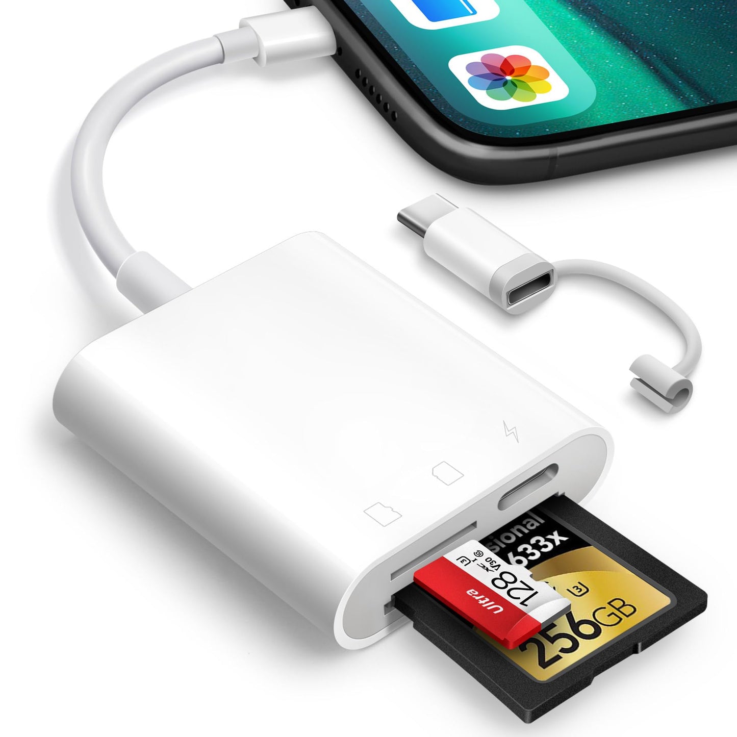 SD Card Reader for iPhone iPad