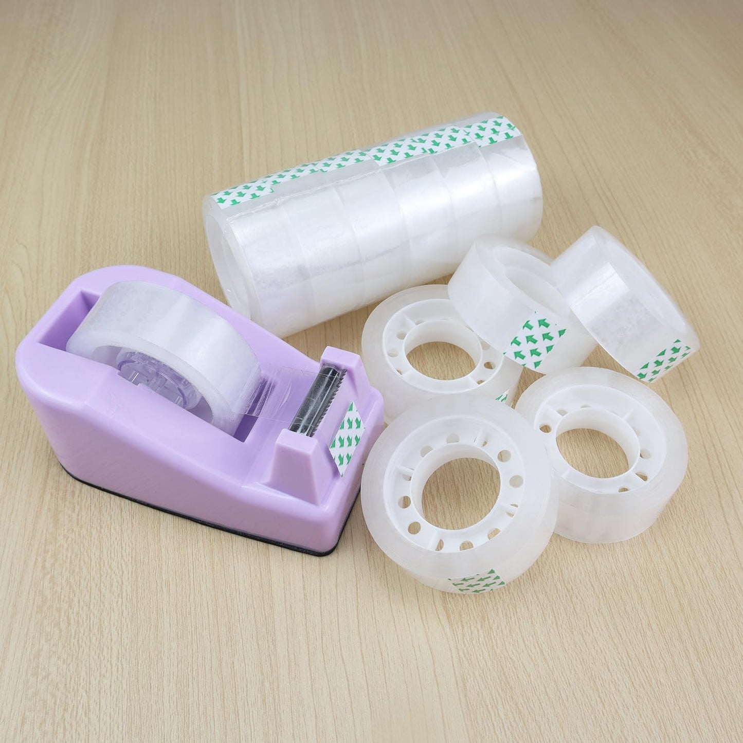 Aacehlh Desktop Tape Dispenser with 12 rolls
