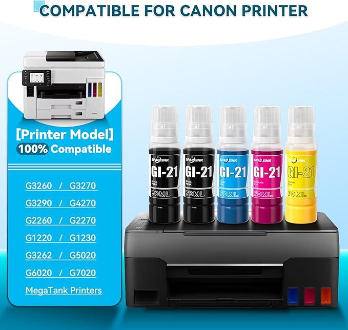 GI-21 Ink Refill Bottles