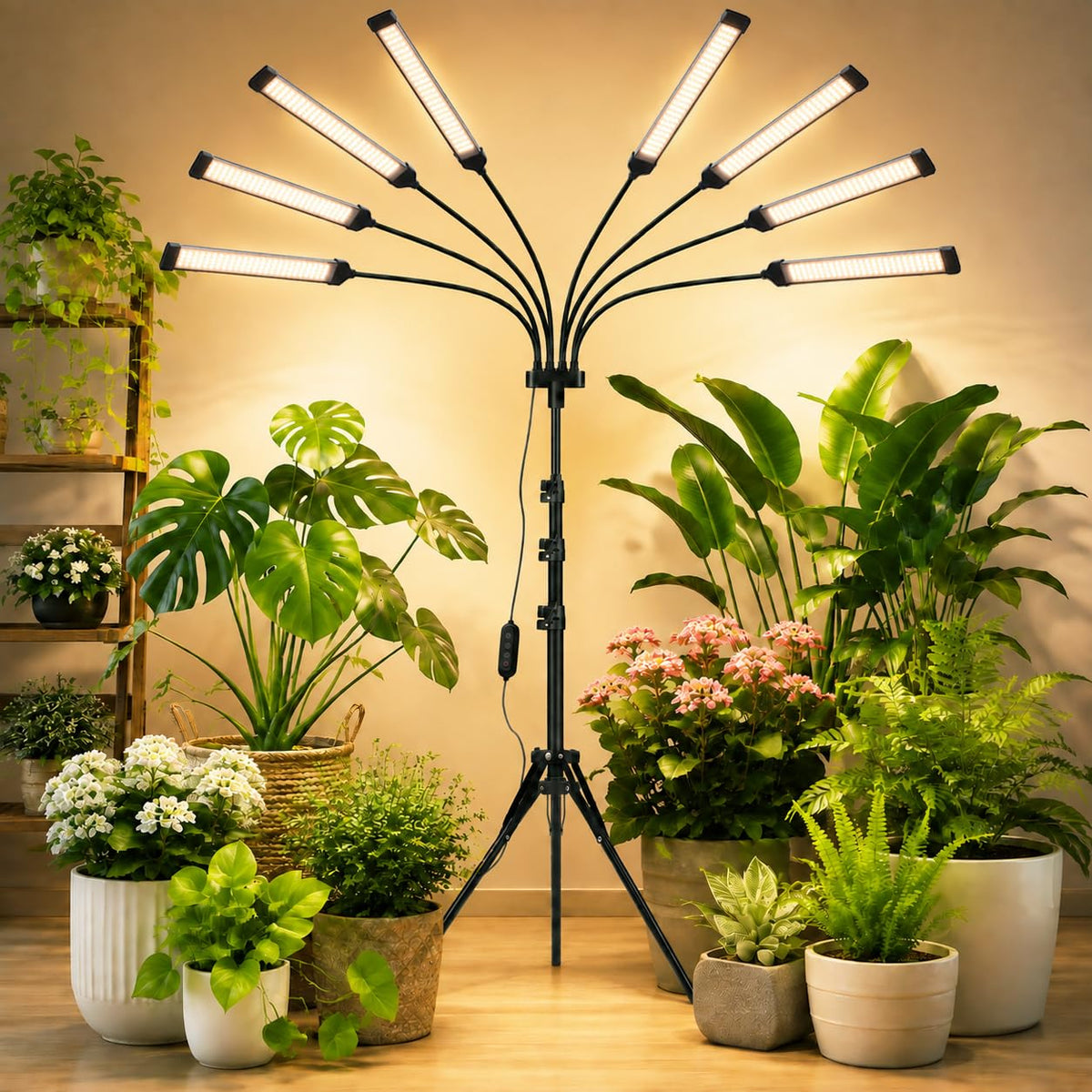 Abriselux 800 LEDs Full Spectrum LED Grow Lights for Plants