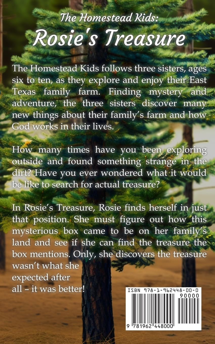 Rosie's Treasure : The Homestead Kids (The Homestead Kids (OpenDyslexic Font))- paperback