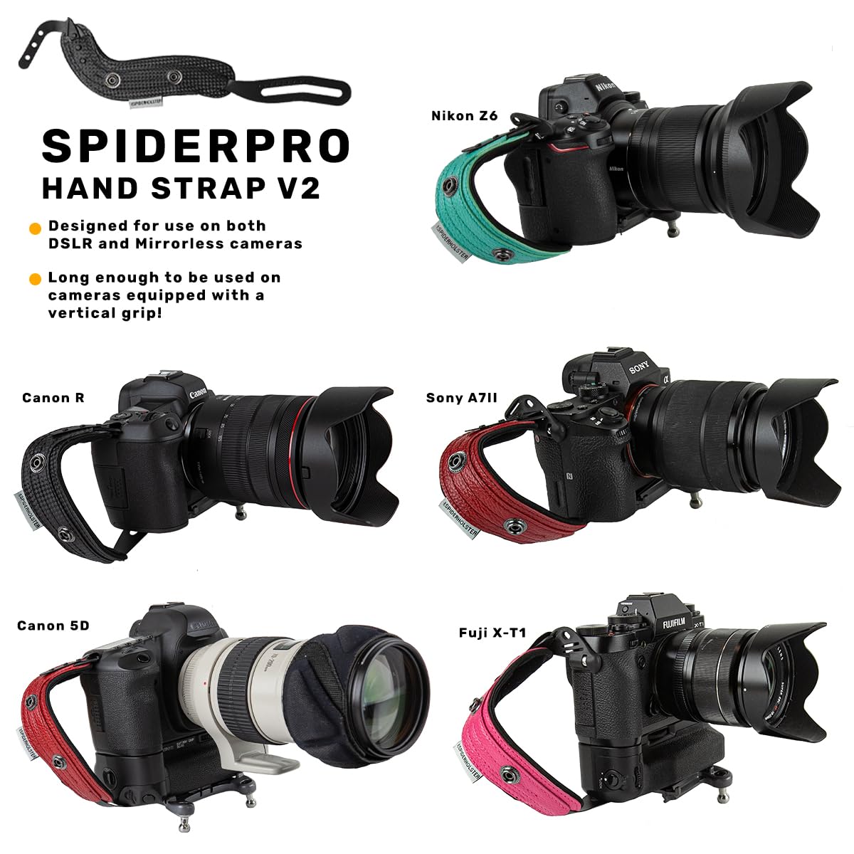 SPIDER HOLSTER – SpiderPro Camera Hand Strap