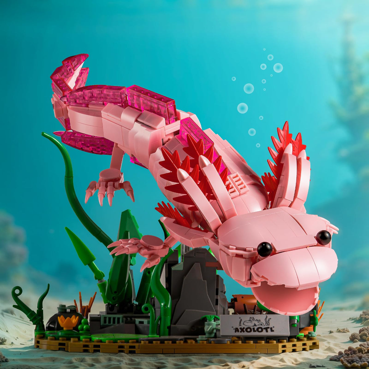 KKQ Axolotl Building Blocks Sets