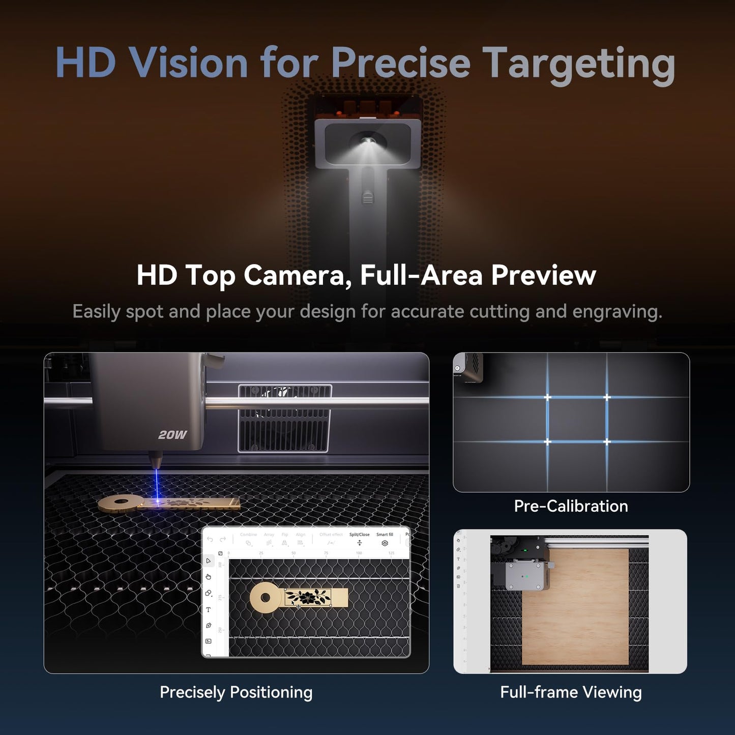 Creality Falcon A1 P- 20W Laser Engraver