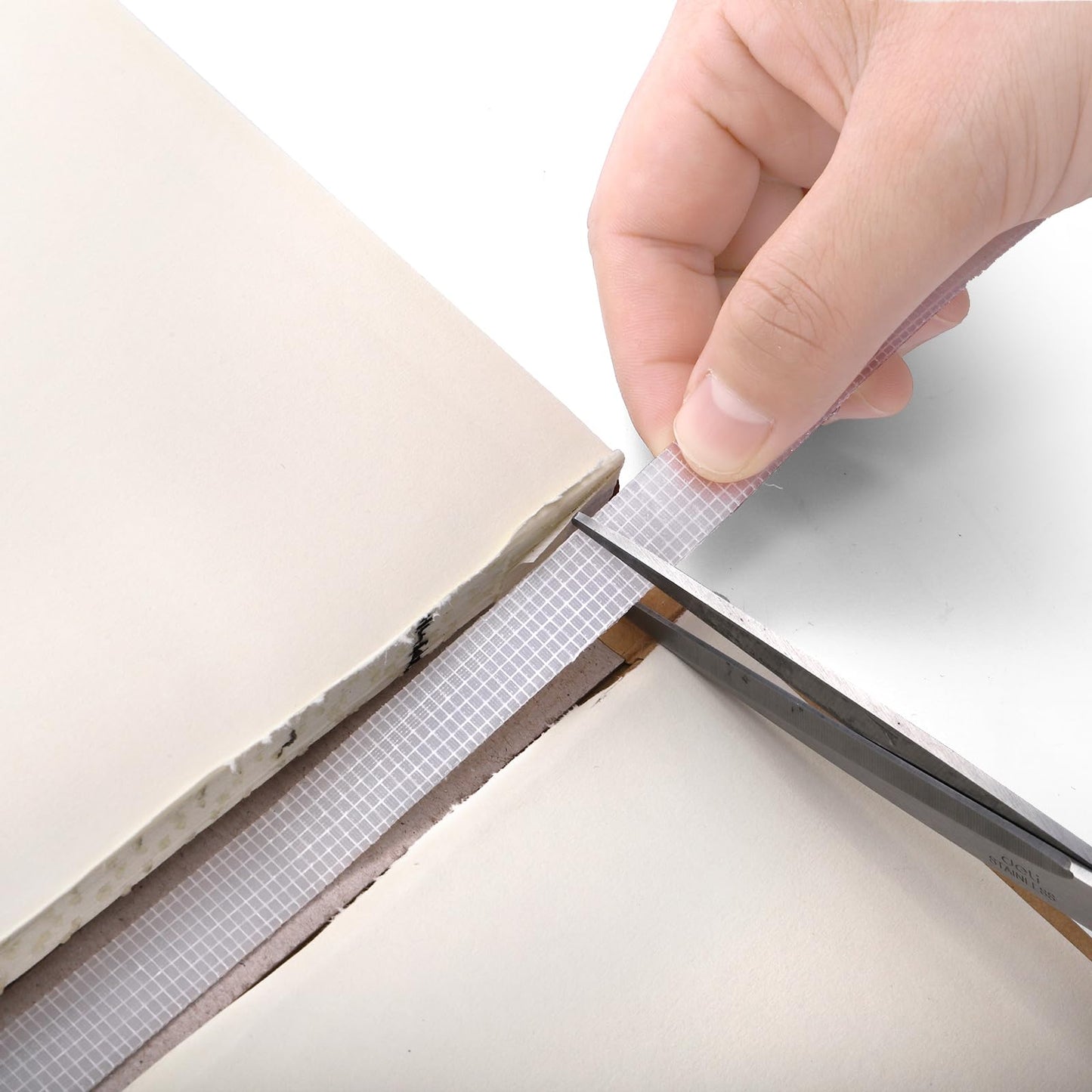 100 Pcs Glue Strips with Mesh Backing