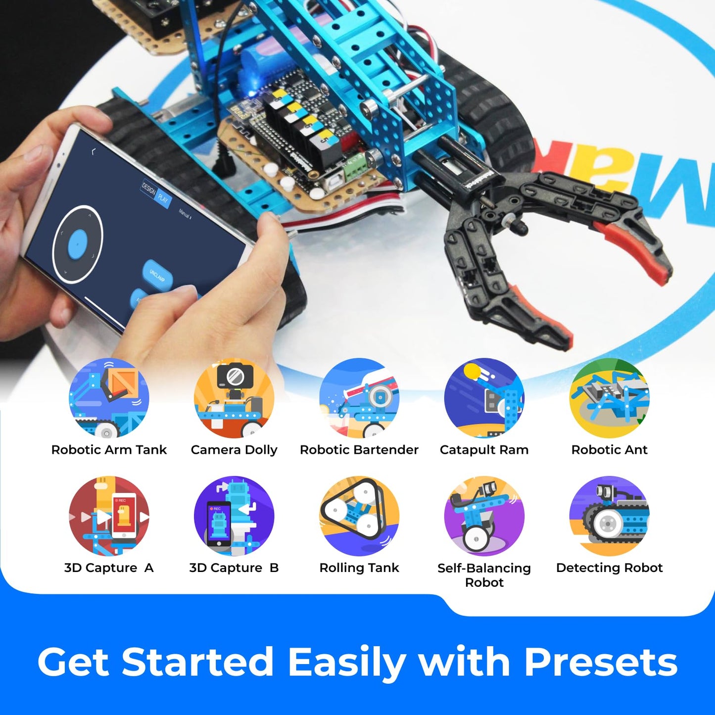 Makeblock mBot Ultimate 10 in 1 Robot Building Kit for Teenagers & Adults