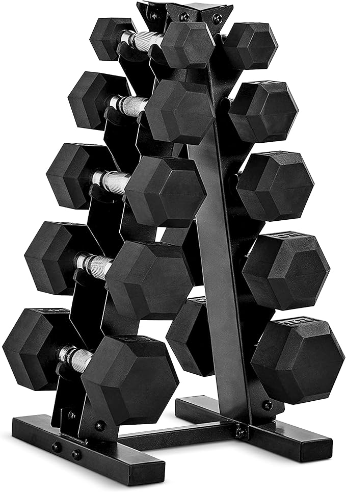 Barbell Dumbbell Set with Rack