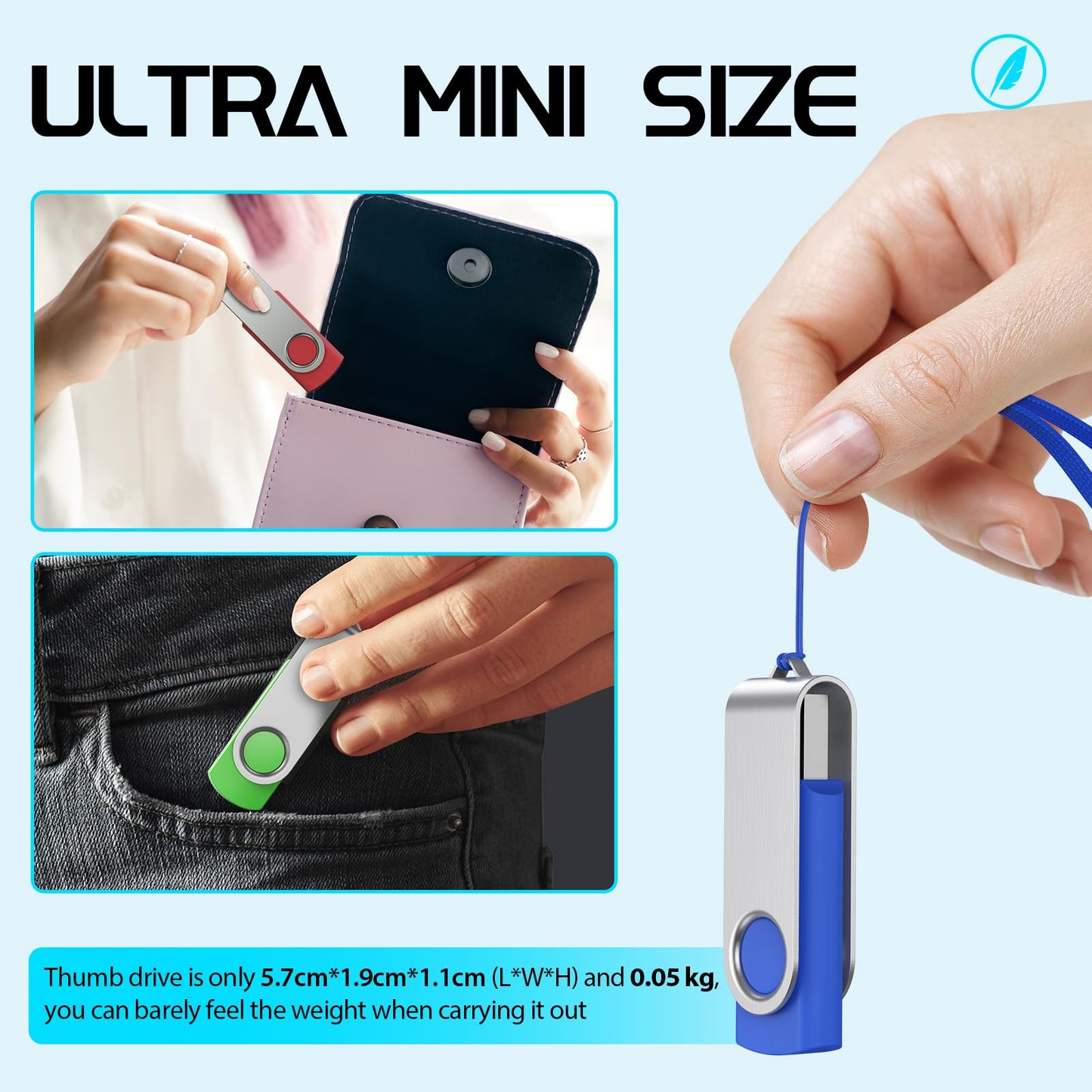 64GB Flash Drive 10 Pack