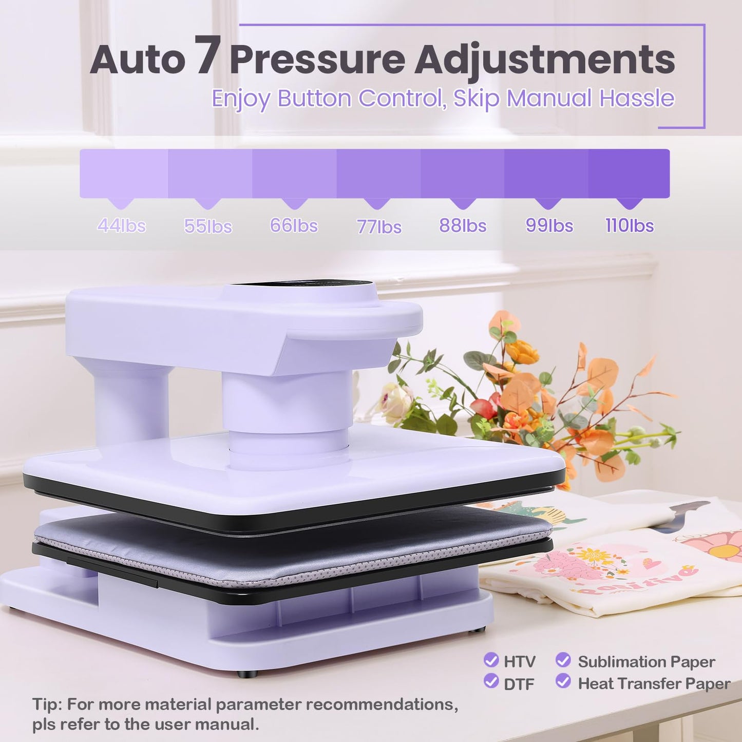360° Dual Auto Heat Press 15x15 with Double Workbench