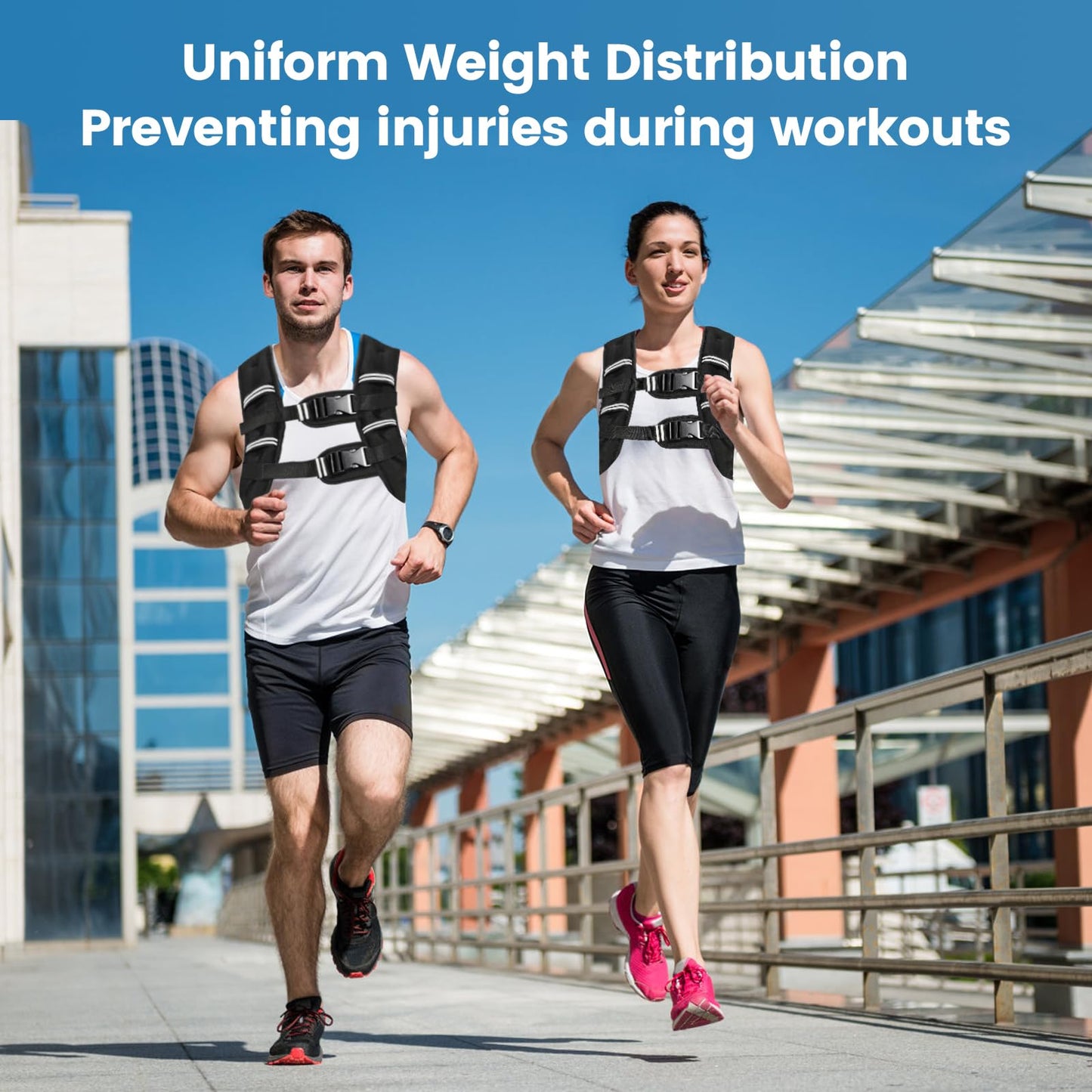 Weighted Vest with Two Adjustment Straps