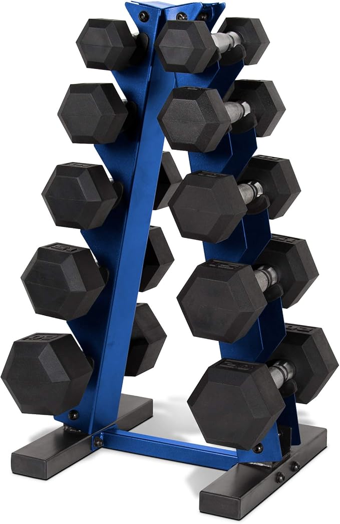 Barbell Dumbbell Set with Rack