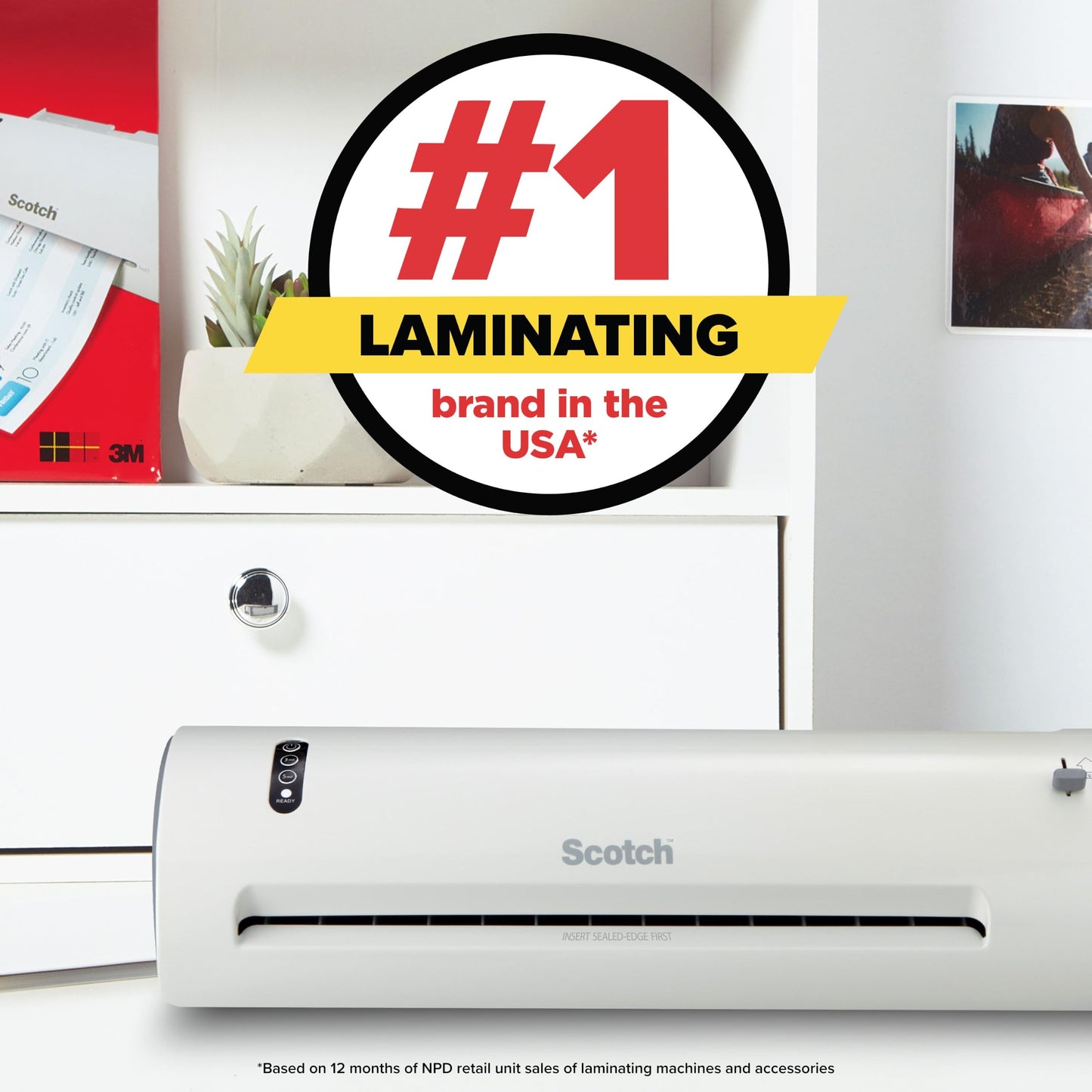 Scotch Thermal Laminating Pouches, 8.9 x 11.4 Inches, Letter Size Sheets