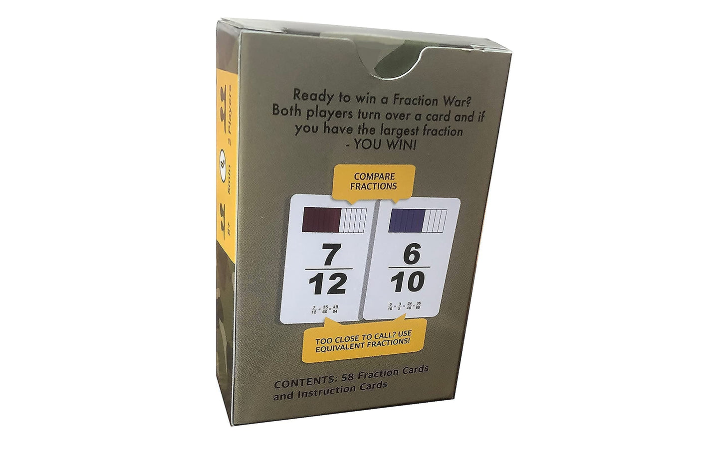 Fraction War Fun Math Game to Learn