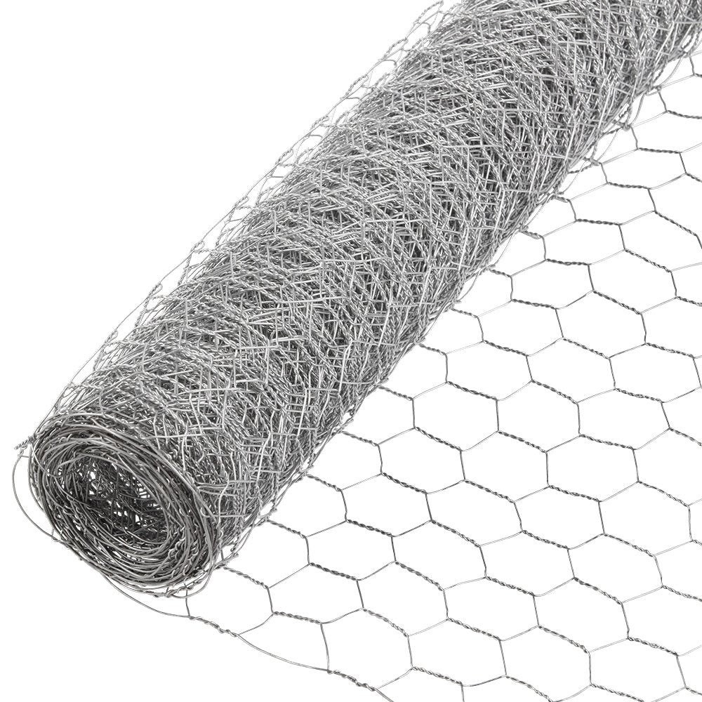 Chicken Wire 2 Inch Mesh 24 Inch X 150 Foot 20 Gauge Galvanized Steel Wire