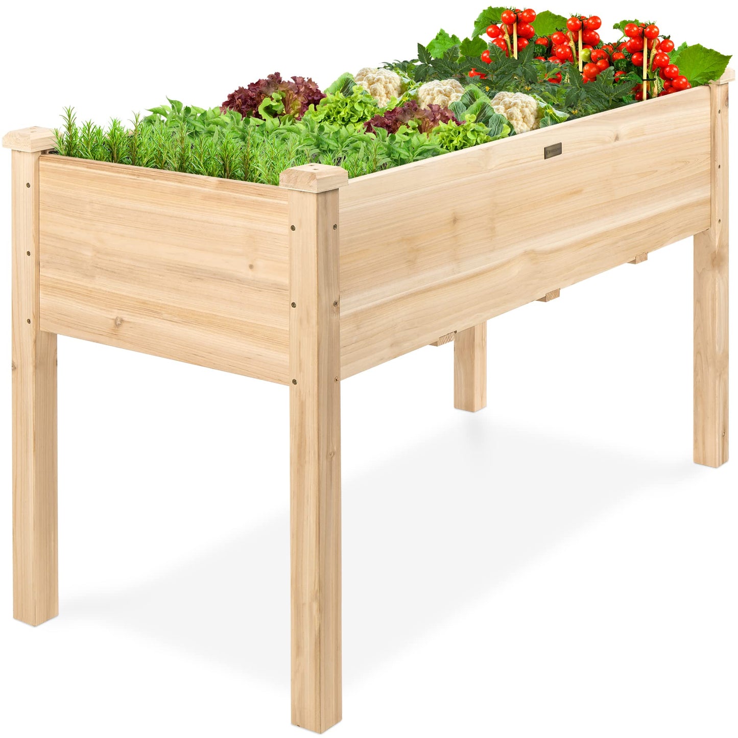 48 x 24 x 30 Inches Raised Garden Bed- Natural