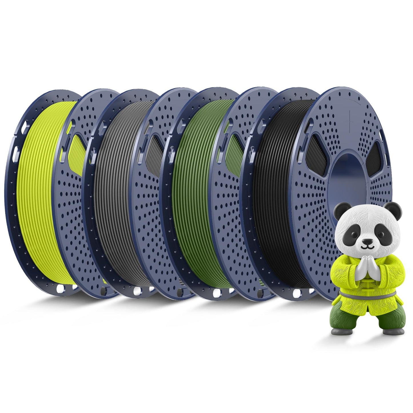 3D Printer Filament Bundle Muticolor, PLA Filament 1.75mm