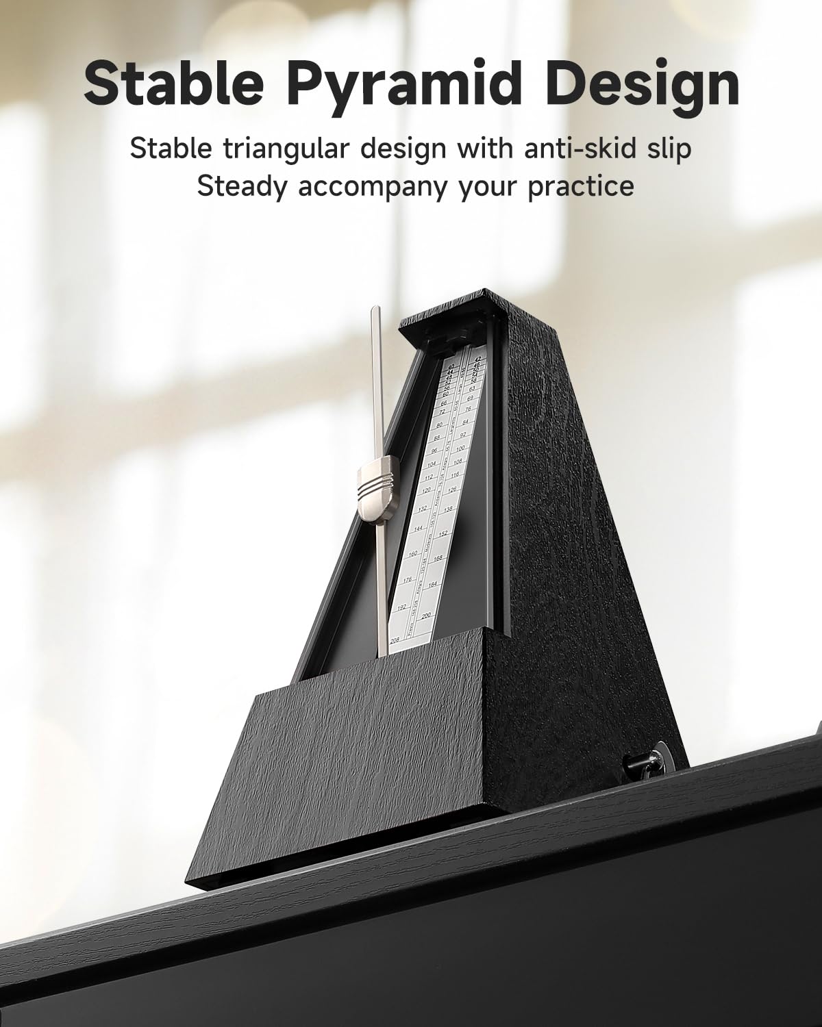 Donner Mechanical Metronome for Piano Guitar Drum Violin Saxophone Musician