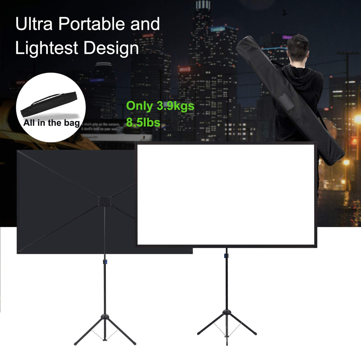 Portable Projector Screen