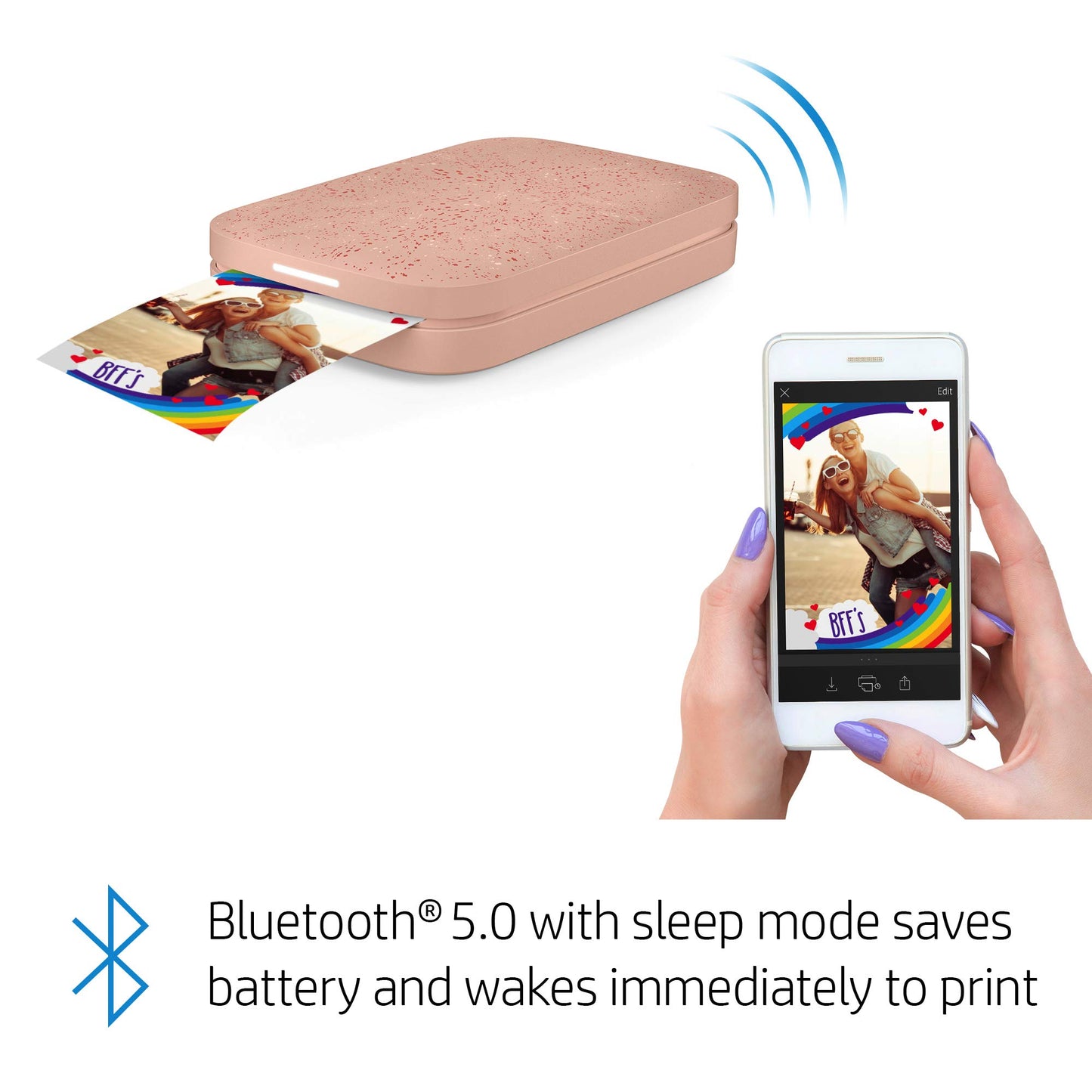 HP Sprocket 2x3" Instant Smartphone Photo Printer