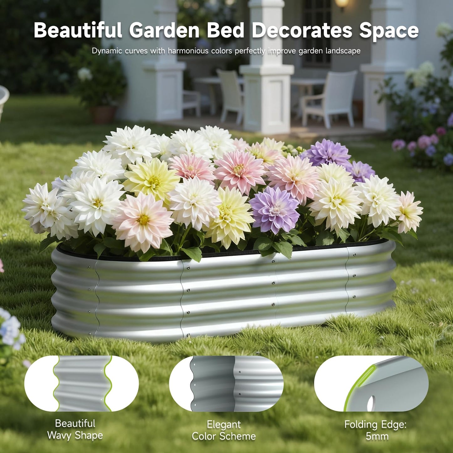 4x2x1 FT Raised Garden Bed Kit