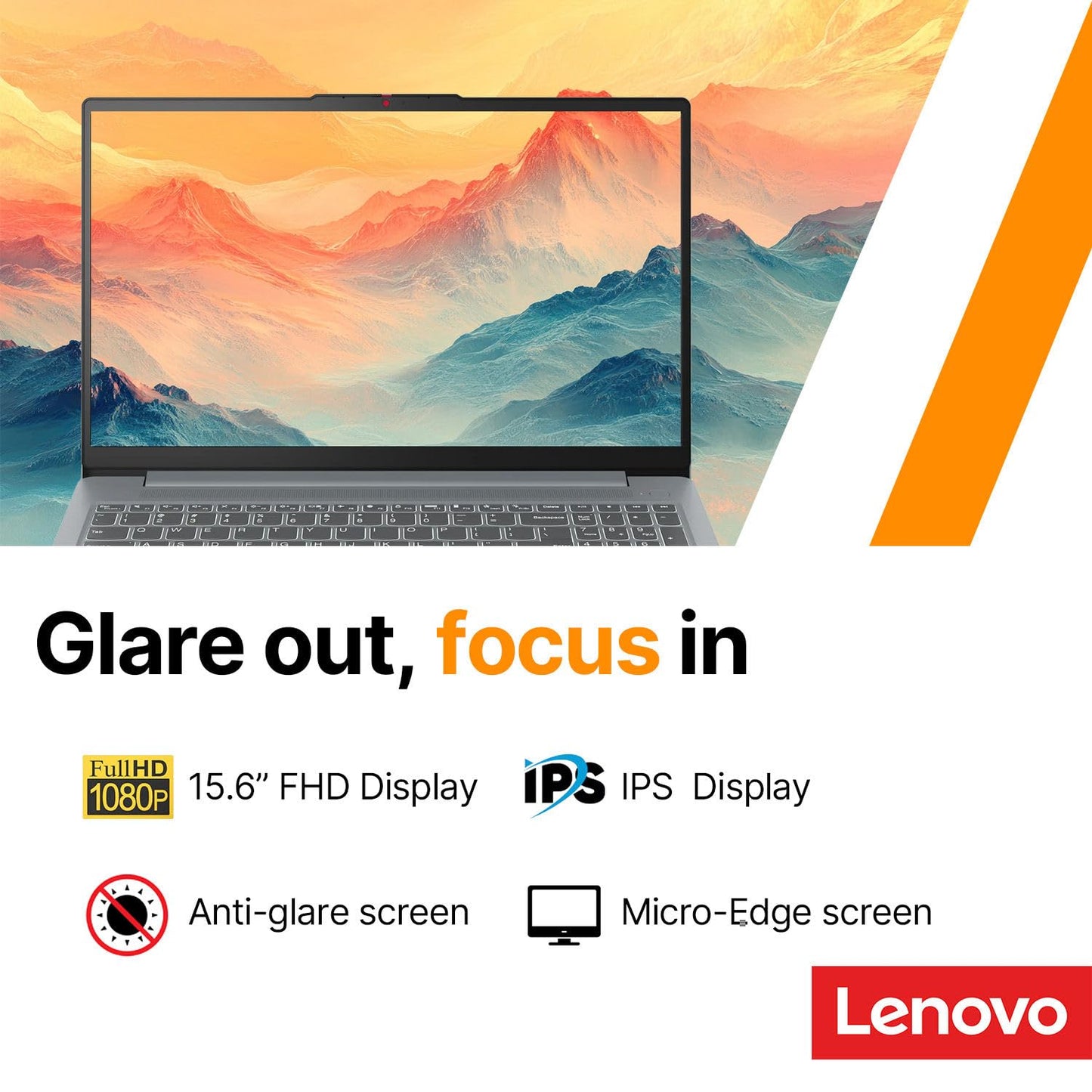 Lenovo IdeaPad Slim 3i • 15.6" FHD Laptop with Microsoft Office 365 • Intel 4 Cores • 128GB SSDetup, Lightweight • Win 11