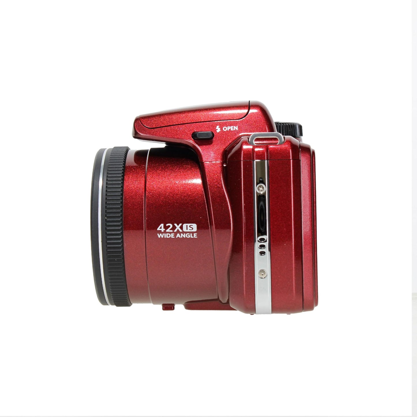 Kodak PIXPRO AZ425 20MP Vlogging Digital Camera (Red) with Accessories