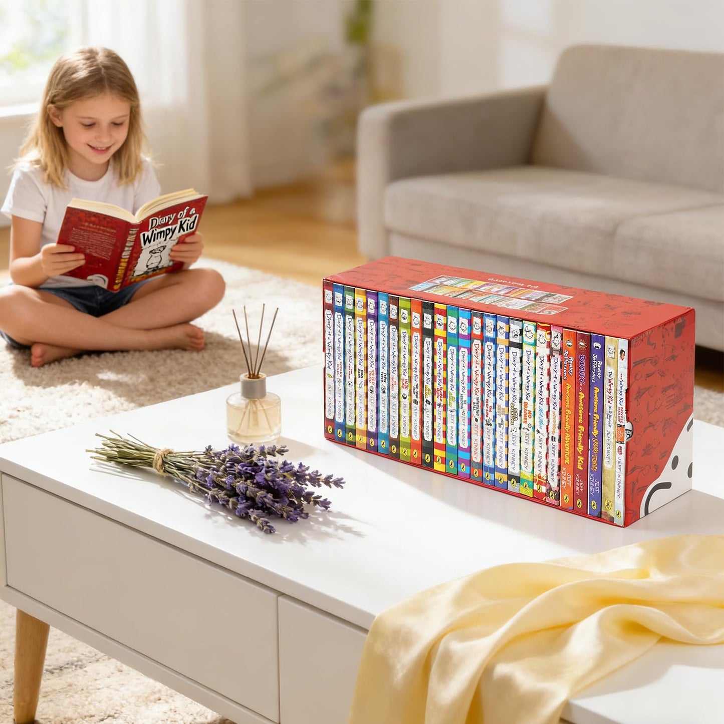 FOLREBAS A Library of a Wimppy Kid Complete Box Toy Set