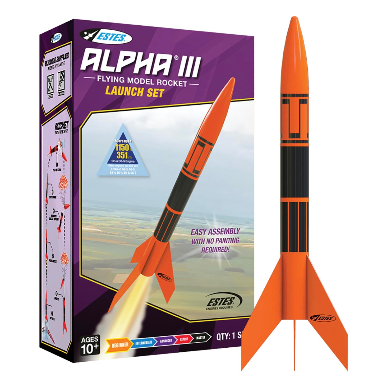 Estes 1427 Alpha III Rocket-Building Kit