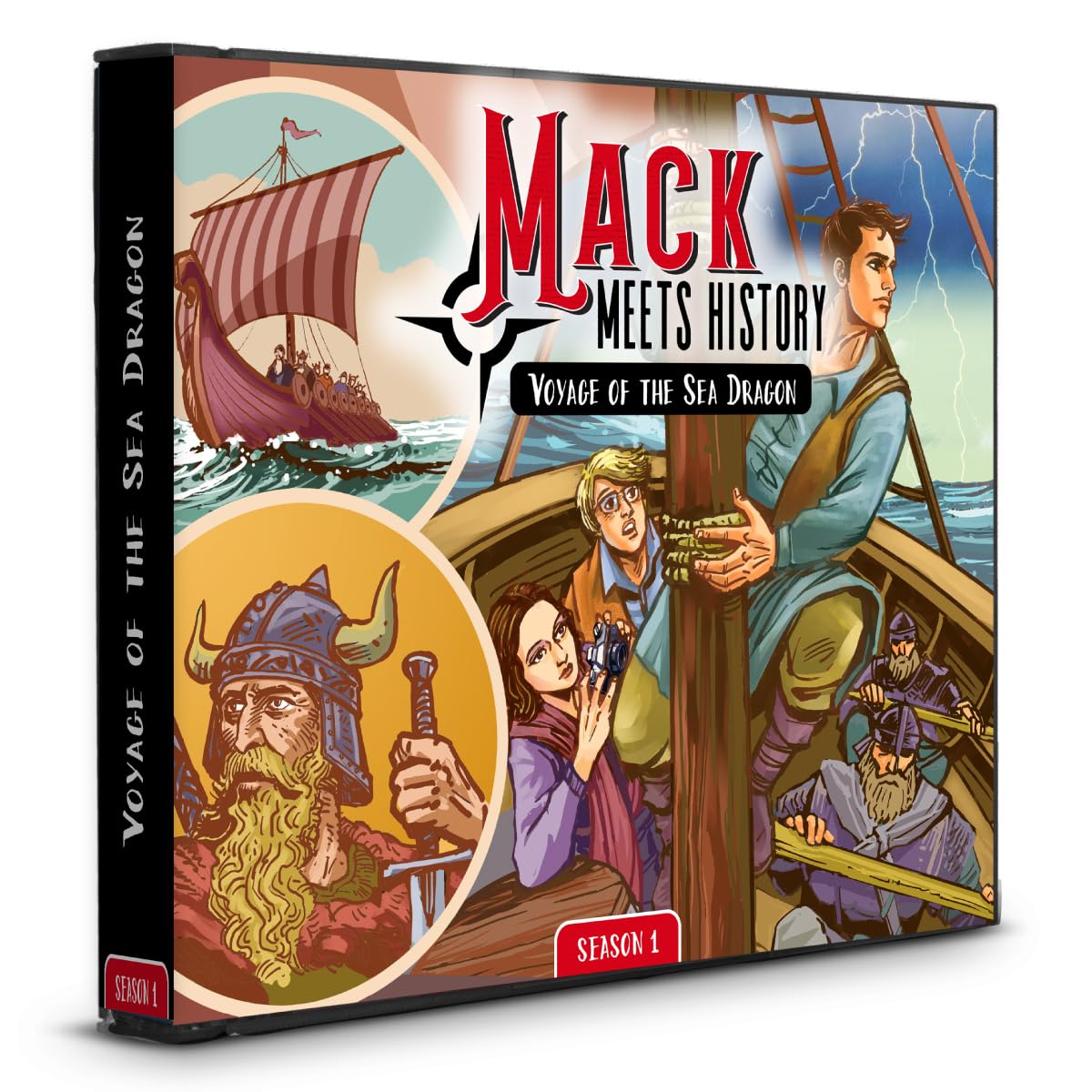 Mack Meets History: Voyage of the Sea Dragon - Season 1 (Audio Adventure)