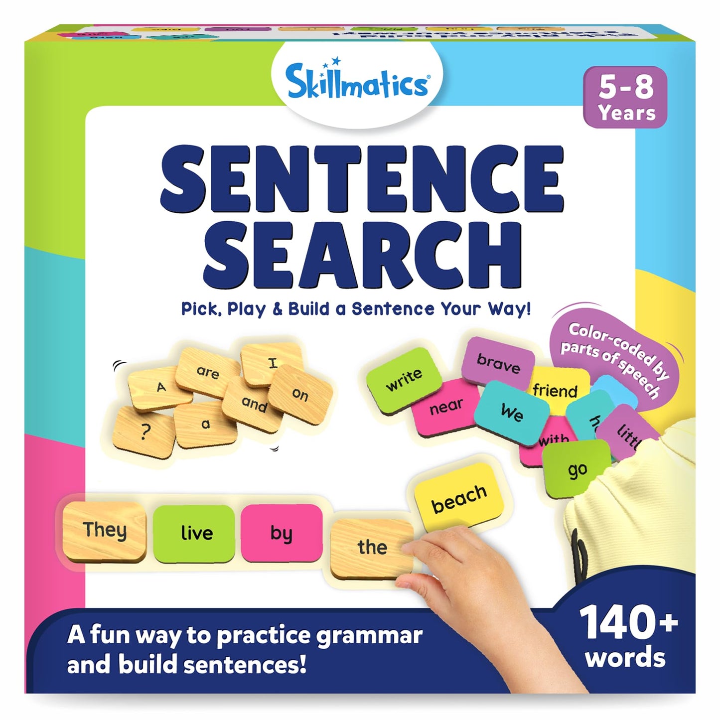 Skillmatics Sentence Search – Educational Board Game