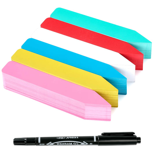 Plant Labels 300Pcs 4 Inch Plastic Plant Name Tags for Seedlings