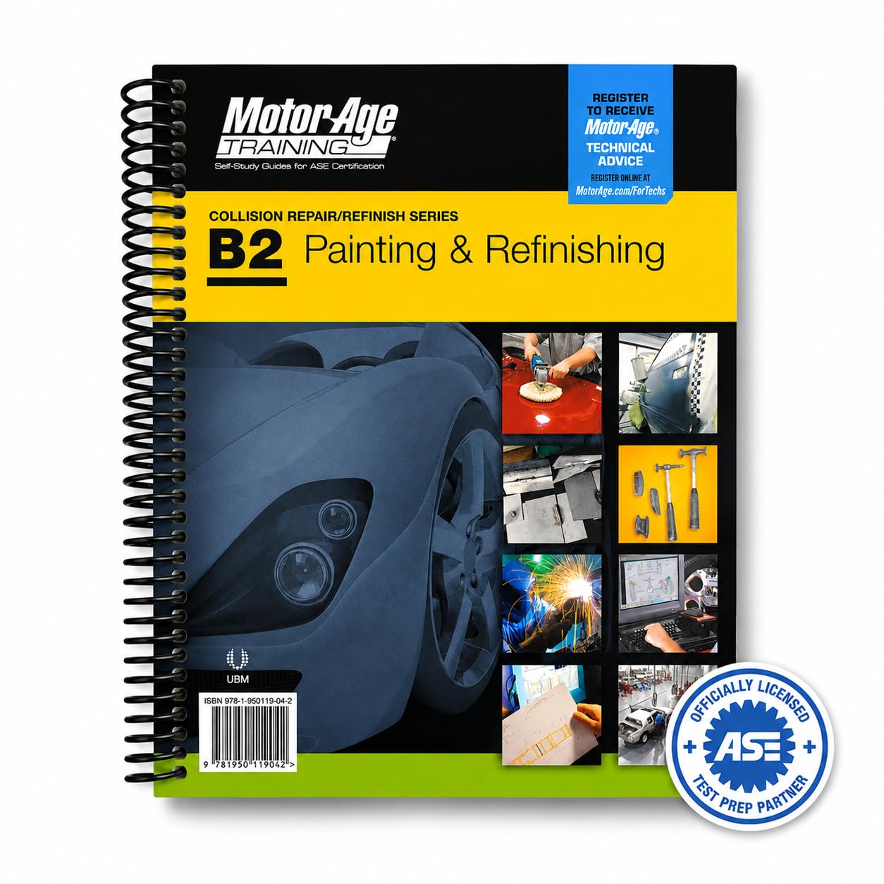 ASE Certification Test Prep Collision Repair (B2 - B6) Study Guide Package