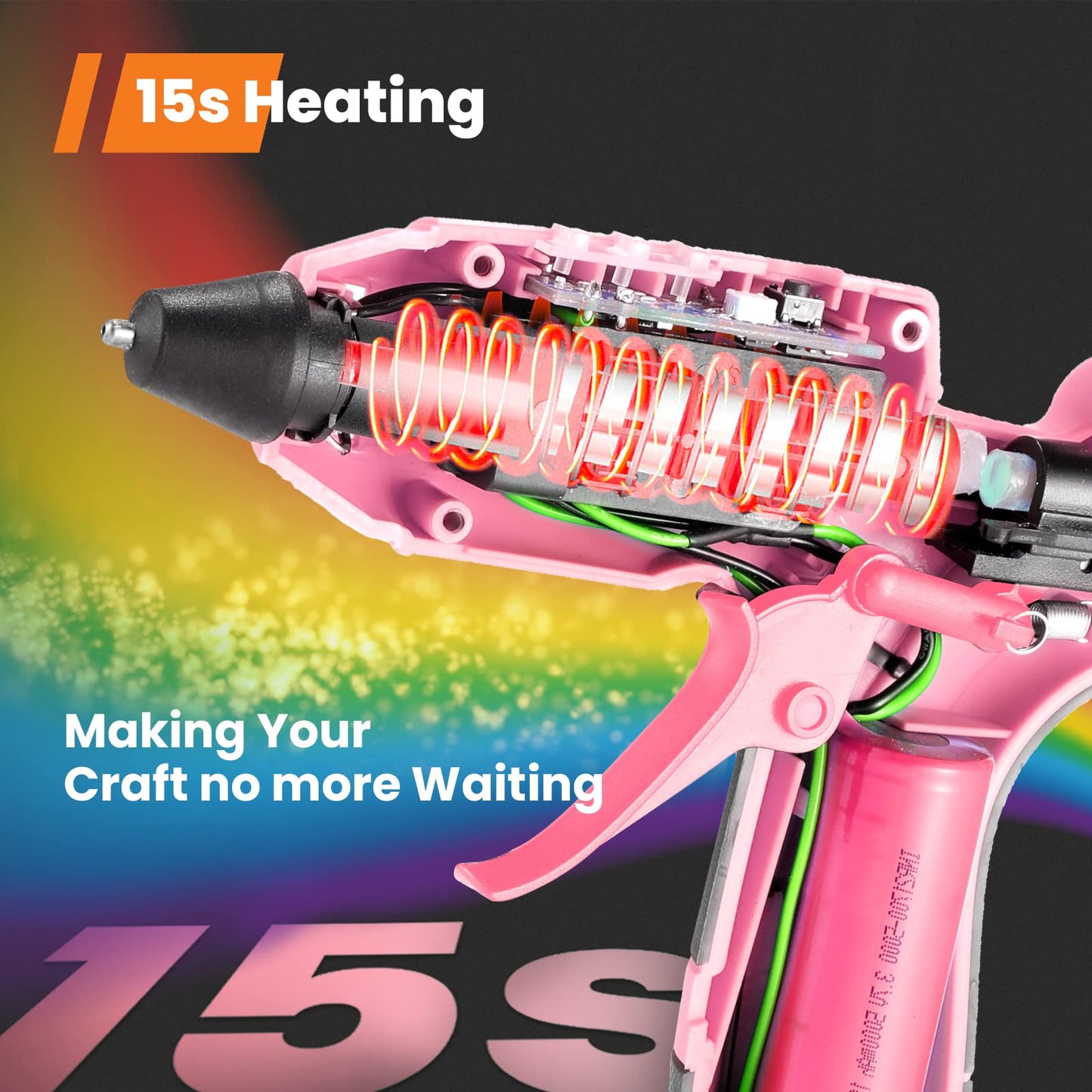 Cordless Hot Glue Gun