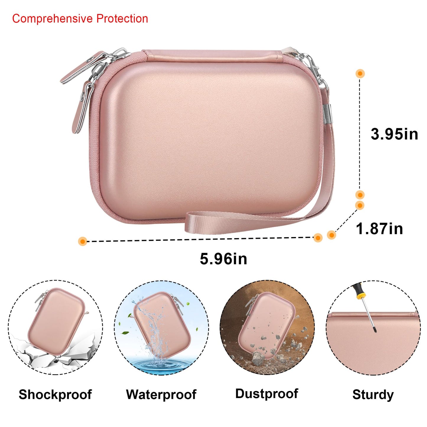 Carrying Case for Canon Ivy 2/ Canon Ivy Mini Photo Printer