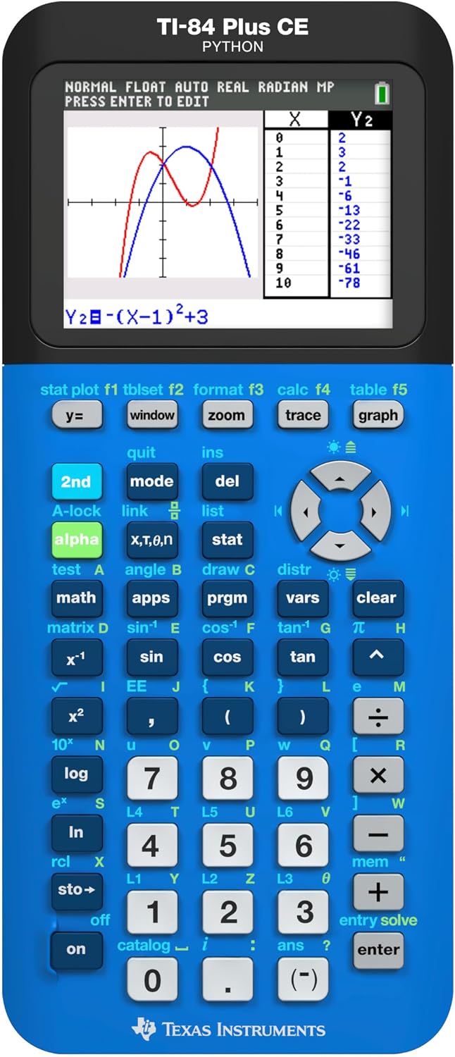 Texas Instruments TI-84 Plus CE Color Graphing Calculator