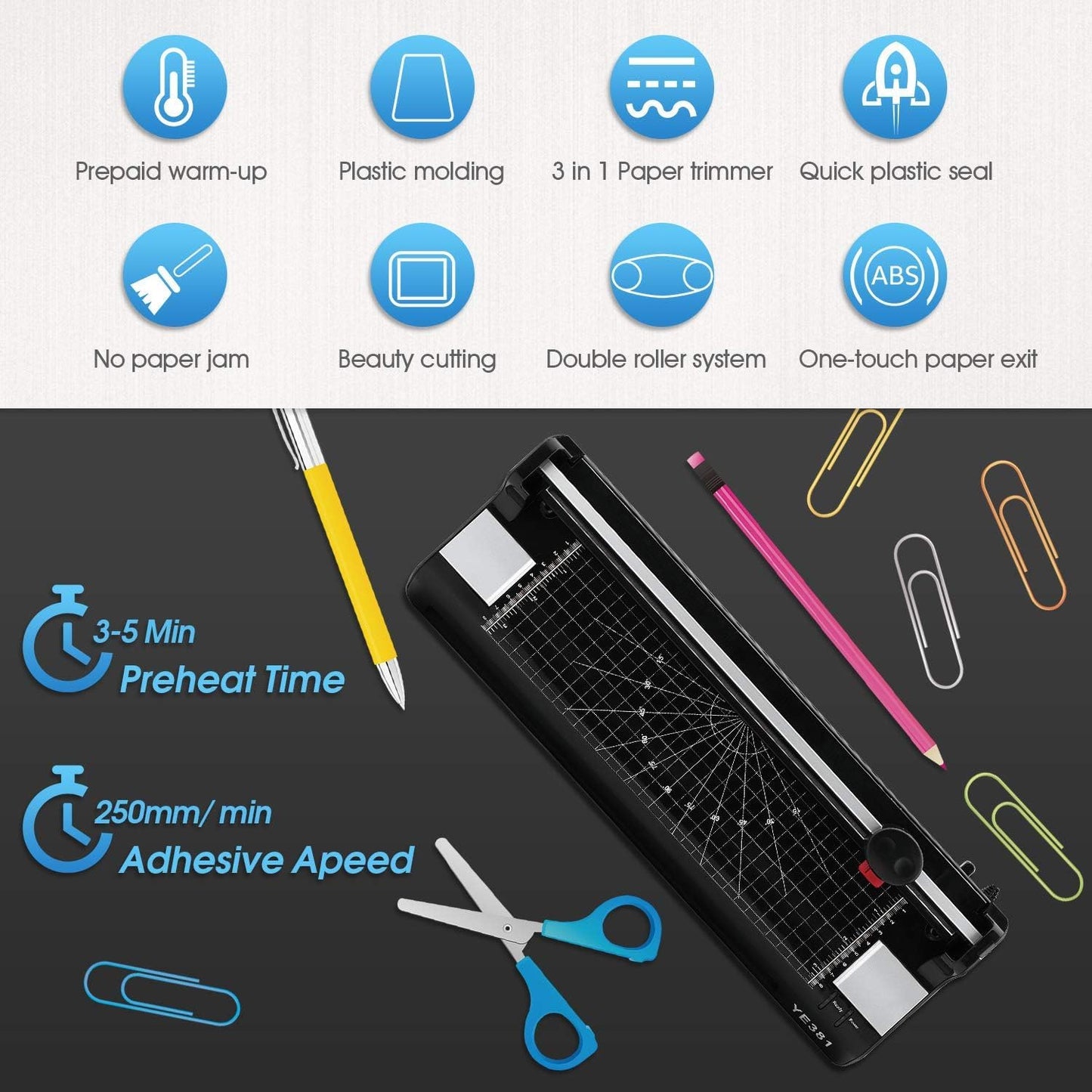 Laminator Machine for A3/A4/A6