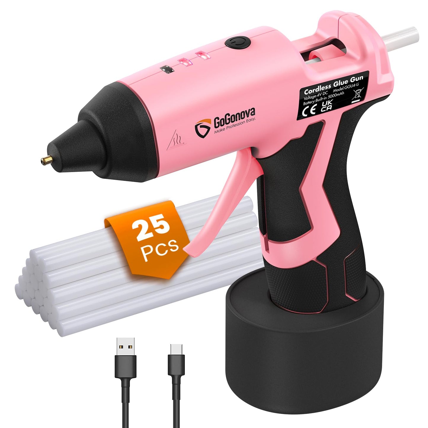Cordless Hot Glue Gun