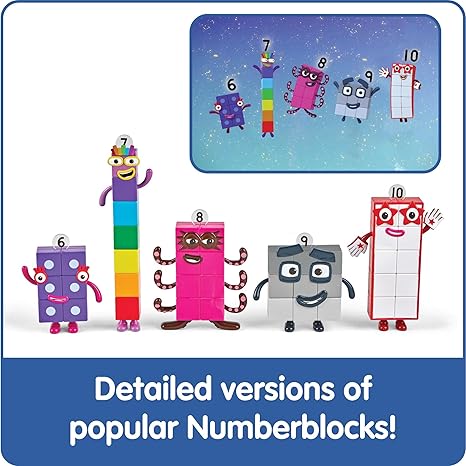 NumberBlocks Friends Six to Ten Counting