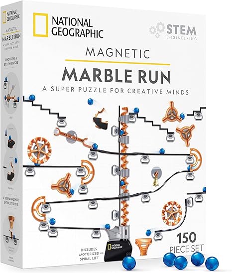 Magnetic Marble Run- STEM Project- National Geographic