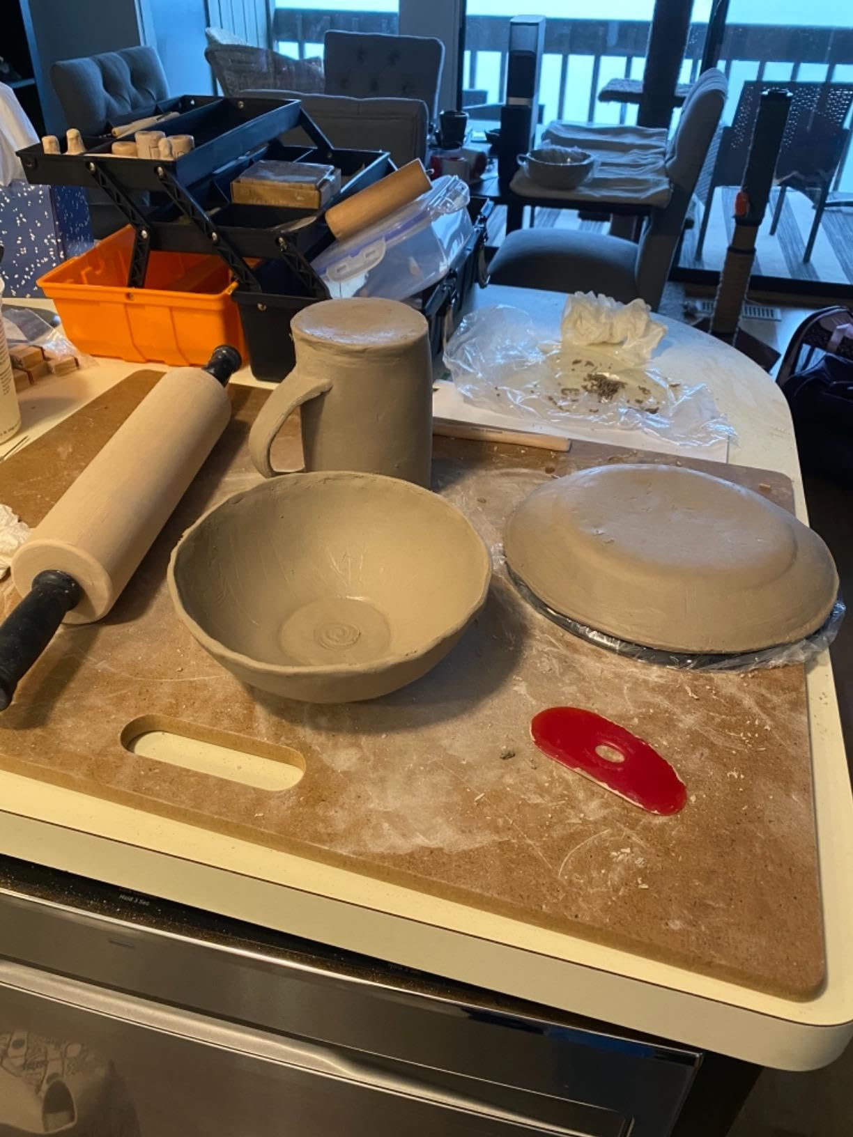 Clay Wedging Board- 2 pieces