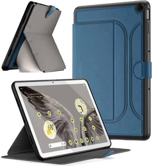 Magnetic Folio Stand Case Designed for Google Pixel Tablet (2023), Teal Blue