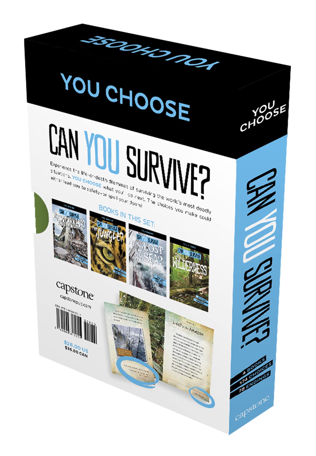 You Choose: Survival Boxed Set- paperback